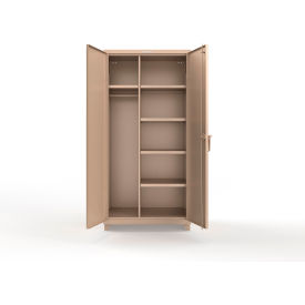 Strong Hold® Extra Heavy Duty Uniform Cabinet w/5 Shelves 36