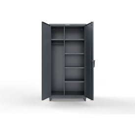 Strong Hold® Extra Heavy Duty Uniform Cabinet w/5 Shelves 36