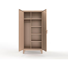 Strong Hold® Extra Heavy Duty Uniform Cabinet w/5 Shelves 36