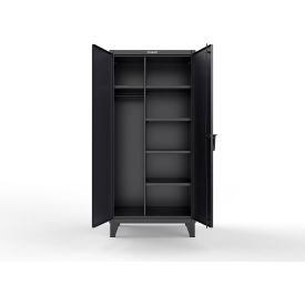 Strong Hold® Extra Heavy Duty Uniform Cabinet w/5 Shelves 36