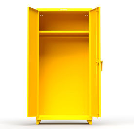 Stronghold Industrial Uniform Cabinet with Full Width Rod 36