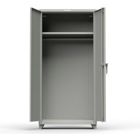 Stronghold Industrial Uniform Cabinet with Full Width Rod 36