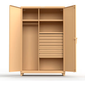 Stronghold Industrial Uniform Cabinet with 7 Drawers 48