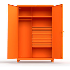 Stronghold Industrial Uniform Cabinet with 7 Drawers 48