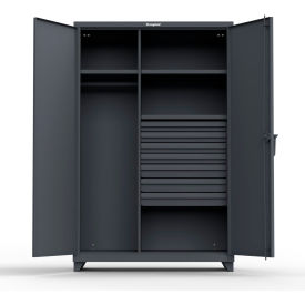 Stronghold Industrial Uniform Cabinet with 7 Drawers 48