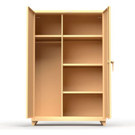Stronghold Industrial Uniform Cabinet with 4 Shelves 48