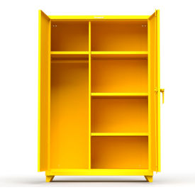Stronghold Industrial Uniform Cabinet with 4 Shelves 48