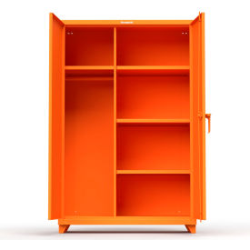 Stronghold Industrial Uniform Cabinet with 4 Shelves 48