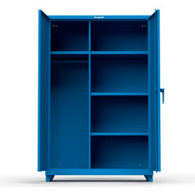 Stronghold Industrial Uniform Cabinet with 4 Shelves 48