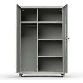 Stronghold Industrial Uniform Cabinet with 4 Shelves 48