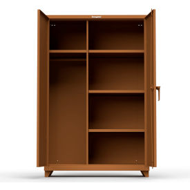 Stronghold Industrial Uniform Cabinet with 4 Shelves 48