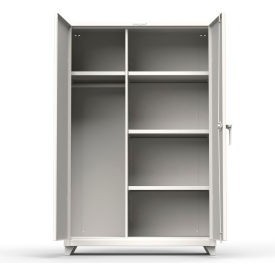 Stronghold Industrial Uniform Cabinet with 4 Shelves 48