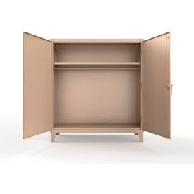 Strong Hold® Extra Heavy Duty Uniform Cabinet w/ Hanger Rod 60