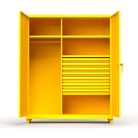 Stronghold Industrial Uniform Cabinet with 7 Drawers 60