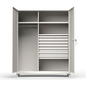 Stronghold Industrial Uniform Cabinet with 7 Drawers 60