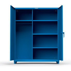 Stronghold Industrial Uniform Cabinet with 4 Shelves 60