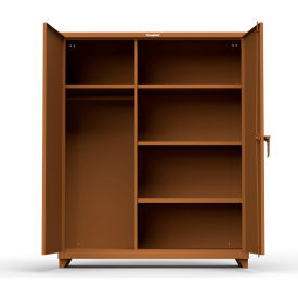 Stronghold Industrial Uniform Cabinet with 4 Shelves 60