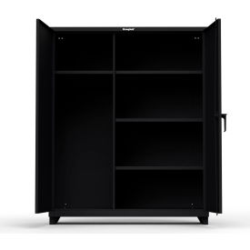 Stronghold Industrial Uniform Cabinet with 4 Shelves 60