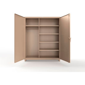 Strong Hold® Extra Heavy Duty Uniform Cabinet w/5 Shelves 60