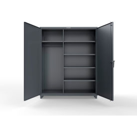 Strong Hold® Extra Heavy Duty Uniform Cabinet w/5 Shelves 60