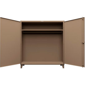 Strong Hold® Extra Heavy Duty Uniform Cabinet w/ Hanger Rod 72