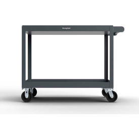 Strong Hold® Mobile Service Cart w/ 2 Shelves 4800 lb. Capacity 48