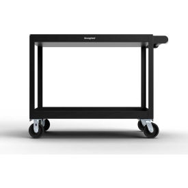 Strong Hold® Mobile Service Cart w/ 2 Shelves 4800 lb. Capacity 48