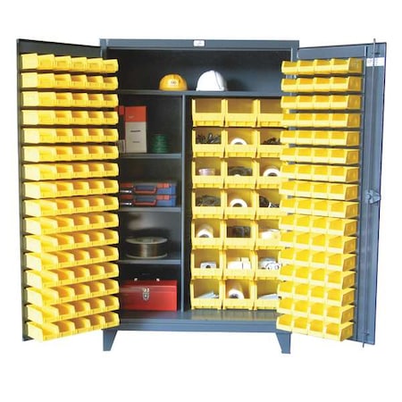Super Duty Bin Cabinet, 48 in W, 78 in H, 24