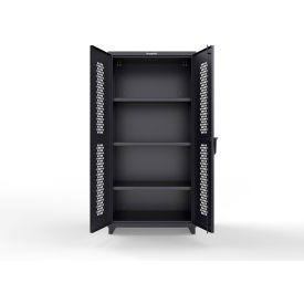 Strong Hold® HD Stationary Ventilated Cabinet 36