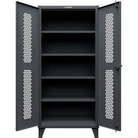 Strong Hold® HD Stationary Ventilated Cabinet 36