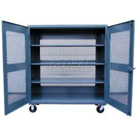 Stronghold Heavy Duty Mobile Ventilated Cabinet 48