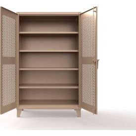 Strong Hold® HD Stationary Ventilated Cabinet w/ SecuRam ProLogic Smart Lock48