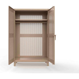 Strong Hold® Extreme Duty 12 GA Ventilated Cabinet w/Hanger Rod 48