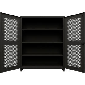 Strong Hold® Ventilated (Diamond) Cabinet w/ 6 Half-Width Drawers 60