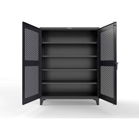 Strong Hold® ED 12 GA Cabinet with Ventilated (Diamond) Doors 60