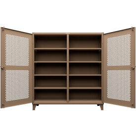Strong Hold® Extreme Duty Uniform Cabinet with Hanger Rod 1 Shelf 60