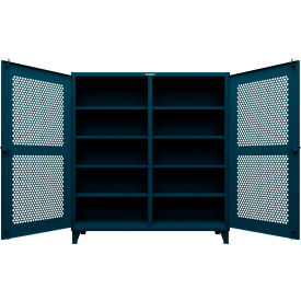 Strong Hold® Extreme Duty Uniform Cabinet with Hanger Rod 1 Shelf 60