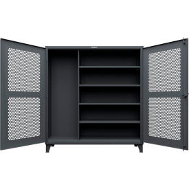 Strong Hold® Extreme Duty Ventilated Janitorial Cabinet 72