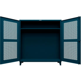 Strong Hold® Extreme Duty Ventilated Hex Uniform Cabinet 72