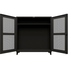 Strong Hold® Extreme Duty Ventilated Hex Uniform Cabinet 72