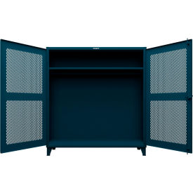 Strong Hold® Extreme Duty Ventilated Diamond Uniform Cabinet 72