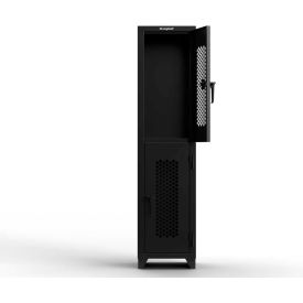 Strong Hold® 2-Tier 2 Door Extra HD Ventilated Locker 18