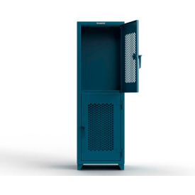 Strong Hold® 2-Tier 2 Door Extra HD Ventilated Locker 24