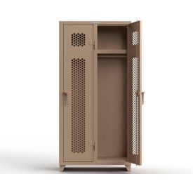 Strong Hold® 1-Tier 2 Door Extra HD Ventilated Locker 36