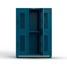 Strong Hold® 2-Tier 6 Door Extra HD Ventilated Locker 54