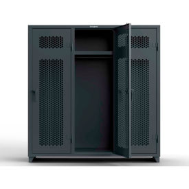 Strong Hold® 1-Tier 3 Door Ventilated Locker 72