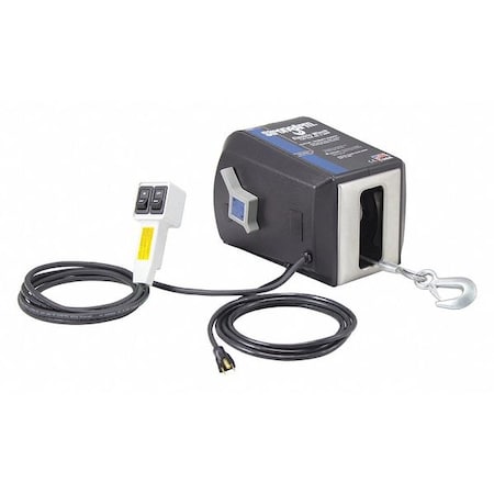 Electric Winch, 1HP, 115VAC, Freespooling MPN:25019