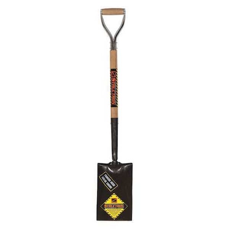 Garden Spade Shovel, 30 in L Steel Handle MPN:49174