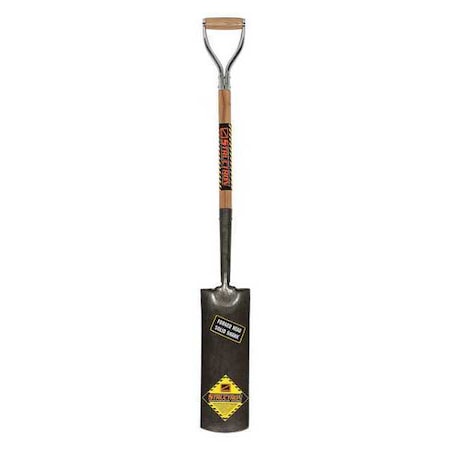 Post Spade Shovel, 30 in L American Ash Wood Handle MPN:49178