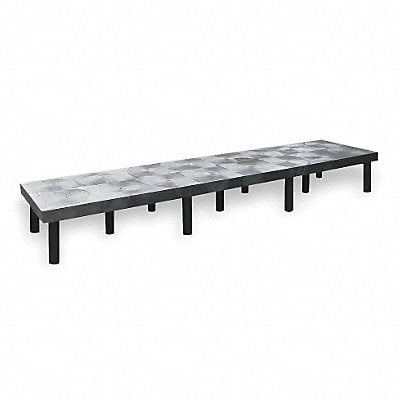 Dunnage Rack 2250 lb HDPE 96 W x 24 D MPN:DT9624